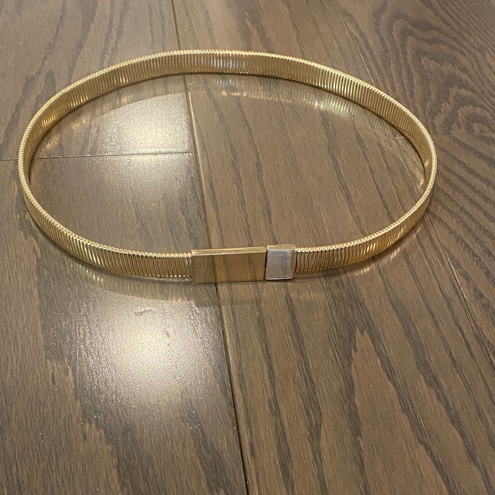 Gold Metal Belt